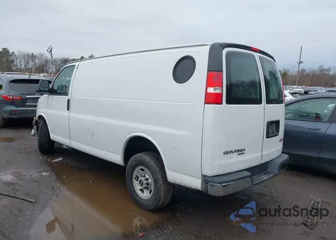 2016 GMC Savana 2500 Work Van z USA, uszkodzony, nr VIN 1GTW7AFF3G1907031